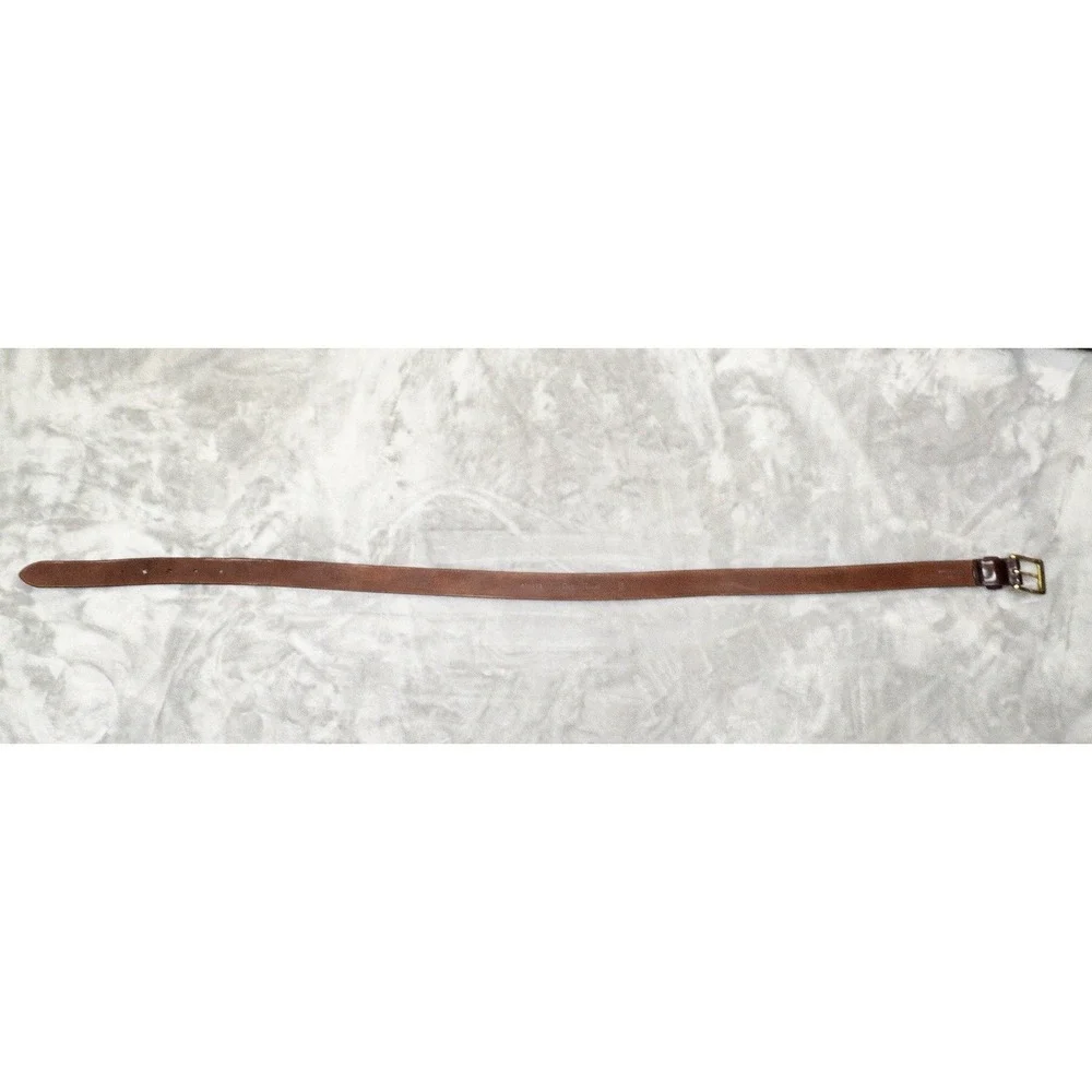 Cole Haan Brown Leather Belt Mens Size 36 Model A09273